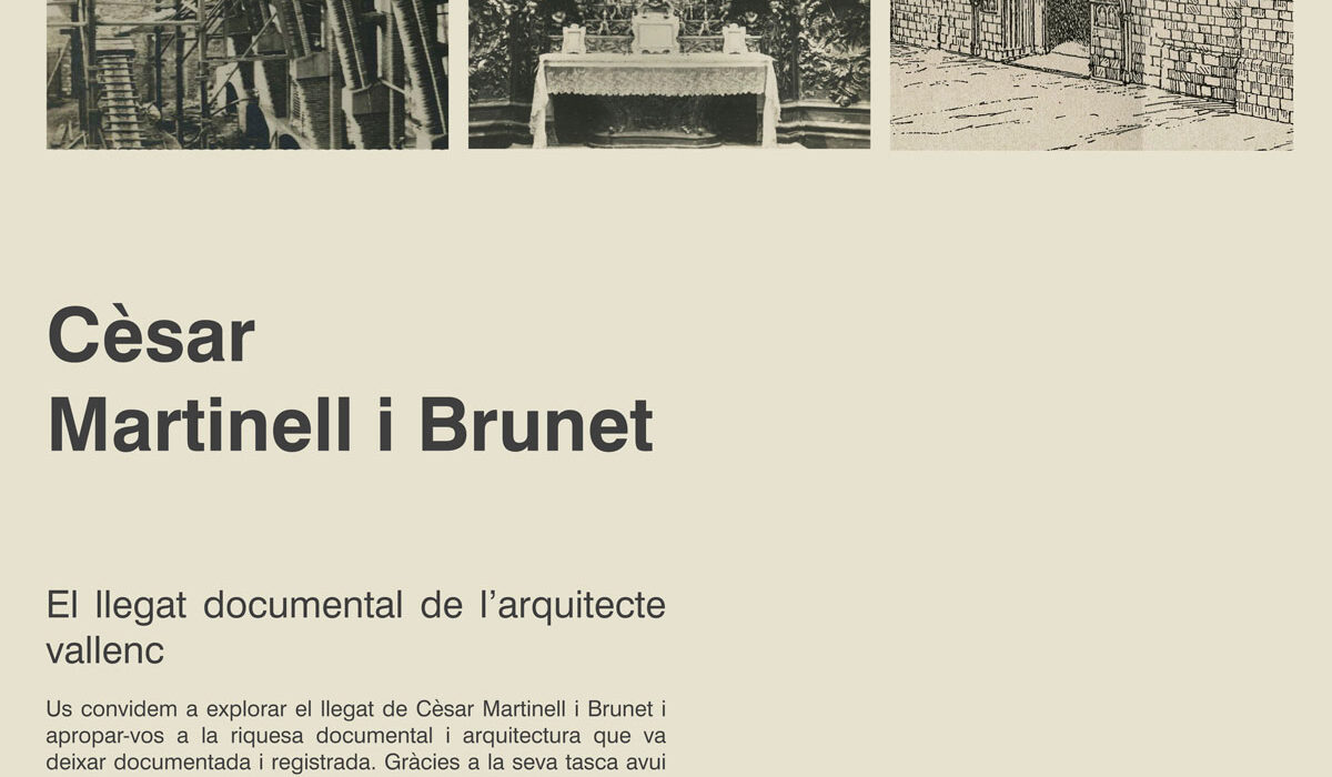 Exposició Cèsar Martinell